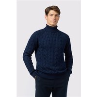 Click to view product details and reviews for Melka Navy Blue Cable Knit Roll Neck Jumper Navy Blue. Click to view product details and reviews for Melka Navy Blue Cable Knit Roll Neck Jumper Navy Blue.