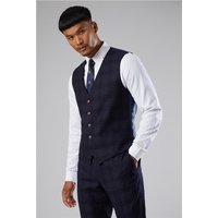 Click to view product details and reviews for Antique Rogue Slim Fit Ryder Navy Blue Check Waistcoat. Click to view product details and reviews for Antique Rogue Slim Fit Ryder Navy Blue Check Waistcoat.