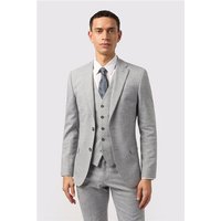 Antique Rogue Slim Fit Montrose Pale Grey Men's Suit Jacket