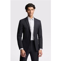 Ted Baker Slim Fit Navy Blue Basketweave Men's Suit Jacket