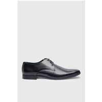 Suit Direct Racing Green Newman Black Leather Shoes