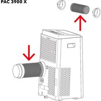 PAC 2100 X / 2300 X / 3900 X / 3500 SH Aftræksslange