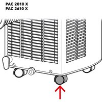 PAC 2010 X / PAC 2610 X Rad Artikelnummer: 7600000838
