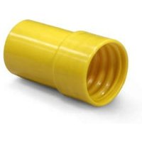 PVC end fitting for 38 mm hose (1 pack)