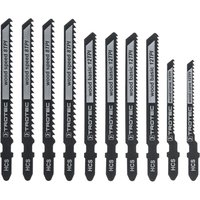 10-Piece Jigsaw Blade Set Wood