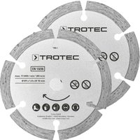 Circular saw blade set 2 diamond Ø 89 mm, 2 pieces