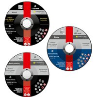 Cutting and roughing disc set (11-pieces)