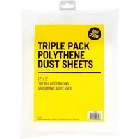 Albany Carpet protector Rodo Poly Dust Sheet pack 3JTJDS3P NQ3115