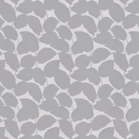 Fine Decor Larson Leaf Wallpaper Fine Décor Grey Silver Textured Vinyl Metallic, Grey