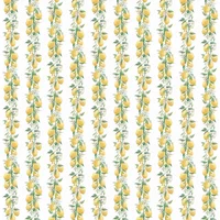 Galerie Just Kitchens Floral Yellow Wallpaper G45440, Yellow