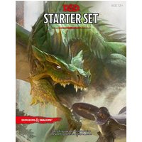 Dungeons & Dragons Starter Set (Six Dice, Five Ready-to-Play D&D Characters With Character Sheets, a Rulebook, and One Adventure)