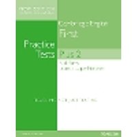 Cover of Cambridge First Volume 2 Practice Tests Plus New Edition Students' Book with Key