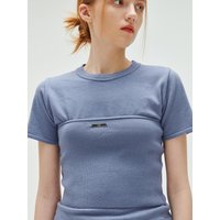 plain pendant top-blue