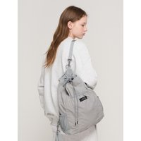 Drawstring Backpack _ Grey