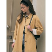 Single Breasted Trench Coat