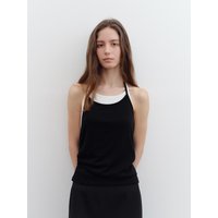 Layered Halter Neck Top