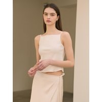 Square Neck Sleeveless Top