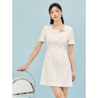 Burton Decorated Square Neck Mini Dress GP6A0OP311