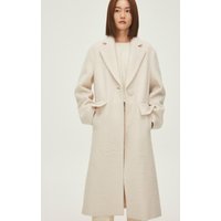One button tailored single coat
