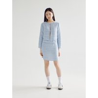 TWEED SET UP JACKET _ SKY