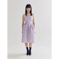 CLOAKE MIDI DRESS _ PURPLE