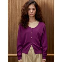 Cecil Cardigan (Purple)