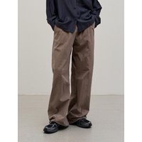 2 WAY LINE JOGGER PANTS_DARK BEIGE