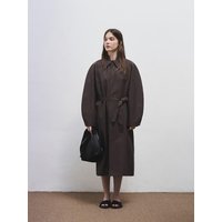 Alma Trench Coat Brown