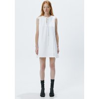 Patch work Mini Dress (White)
