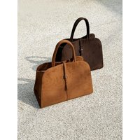 BLANC SUEDE Tote Bag 2COLORS