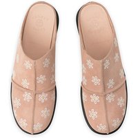 DAISY NEEDLE POINT MULE pink
