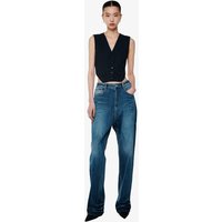 STRIPED VEST TOP NAVY (F24VT2021NV)