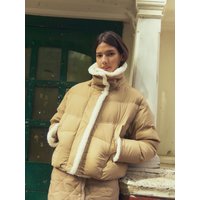 Oversized fit Weightdown Jumper (beige)