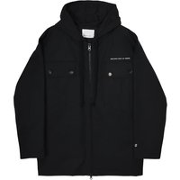 Oversized Two Pocket Jumper BLACK