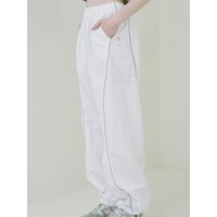 Line Lightweight Tapered Nylon Jogger Pants White