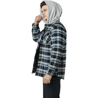 Fleece-lined Hooded Quilted Work Jacket (HOK720)