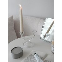 Glass Decorative Transparent Candle Holder