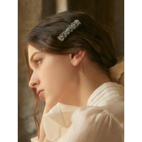 Elegant Handcrafted Beaded Side Hair Clip (LFSL0320)