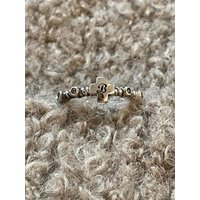 Sterling Silver Retro Ring (SR82)