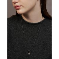Bottle Pendant Leather Necklace