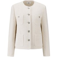 Round Neck Boucl Blazer (LE C251MSF108)