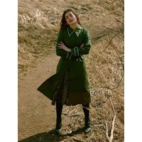 Trimming Detail Trench Coat