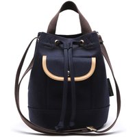 Analog Mood Preview Bucket Bag (Navy)