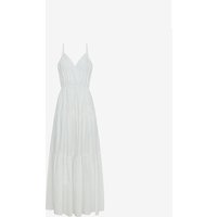 Tiered Banding Back Ribbon Bustier Dress (VKOAF2547)