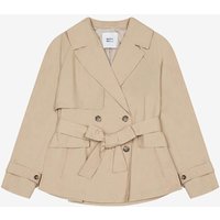 Belted Midi Trench Coat (BKMAB2172)