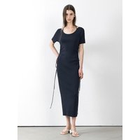 KERRY HALTER NECK KNIT DRESS (OP-6264)