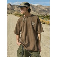 FLUKE Running Slogan Pigment Short Sleeve T-shirt (FST747)