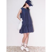 Dot Mini Frill Dress