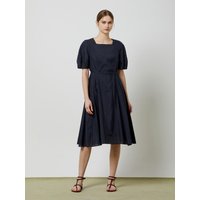 Volume Sleeve Square Neck Dress (C252MSE137)