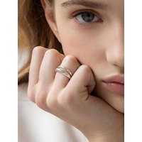 Sterling Silver 925 Split Ring (CR1883)